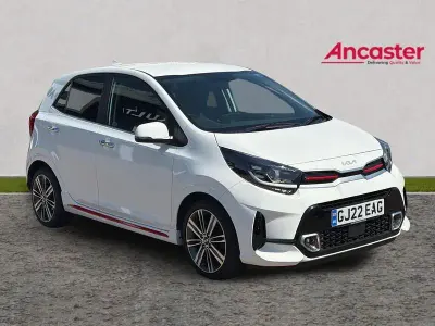 Used Kia Picanto GT-Line S 99 HP (72 kW) 2022 White Hatchback