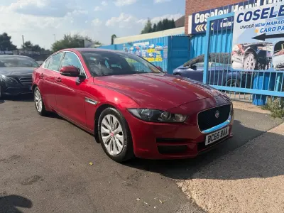 Used Jaguar XE Prestige 2015 Red Sedan
