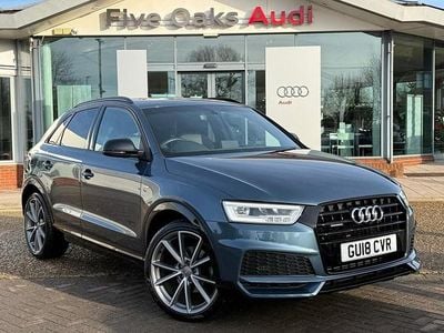 Blue Used 2018 Audi Q3 Black Edition SUV | £19,450 (Super price)