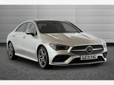 Silver Used 2021 Mercedes 220 AMG Line Premium Plus Coupe | £25,490 (Fair price)