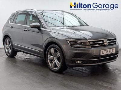 Grey Used 2018 VW Tiguan SEL SUV | £16,250 (Good price)