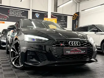 Used Audi S5 Comfort 350 HP (257 kW) 2021 Black Coupe