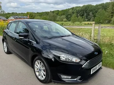 Used Ford Focus Titanium 2016 Black Hatchback