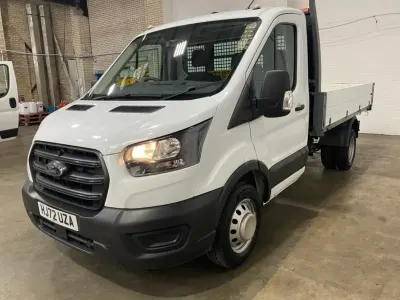 Used Ford Transit 130 HP (95 kW) 2022 White Cabriolet