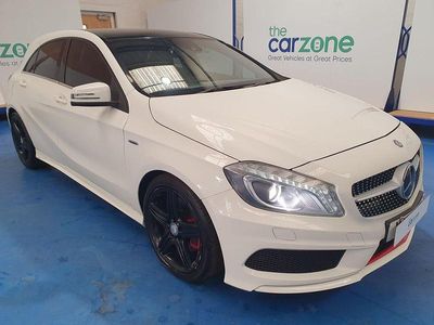 Used Mercedes A250 AMG 2013 White Hatchback