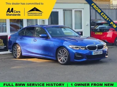 Used BMW 320 M Sport 190 HP (139 kW) 2019 Blue Sedan