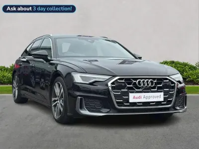 Used Audi A6 S-Line 200 HP (147 kW) 2024 Black Estate