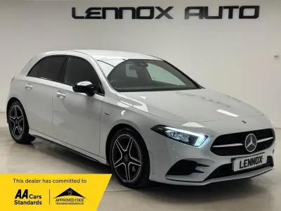 Used Mercedes A180 Executive 136 HP (100 kW) 2022 White Hatchback