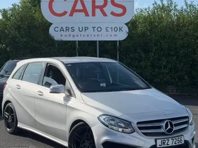 Used Mercedes B180 AMG line 109 HP (80 kW) 2015 Silver Hatchback