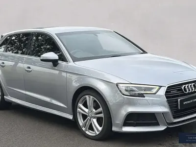 Used Audi A3 S-Line 187 HP (137 kW) 2017 Silver Hatchback