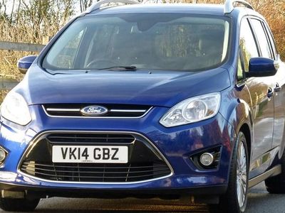 Blue Used 2014 Ford Grand C-Max Titanium MPV | £8,995
