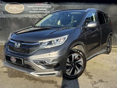 Begagnad Honda CR-V EX 160 HK (117 kW) 2017 Grå SUV