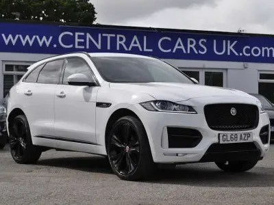 Used Jaguar F-Pace R-Sport 180 HP (132 kW) 2018 White SUV