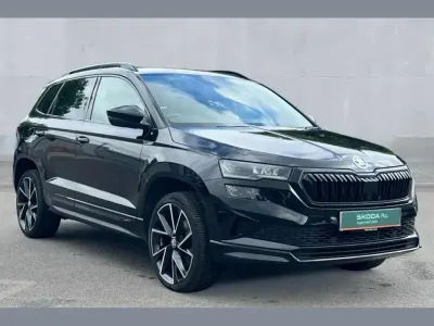 Used Skoda Karoq SportLine 150 HP (110 kW) 2023 Black SUV