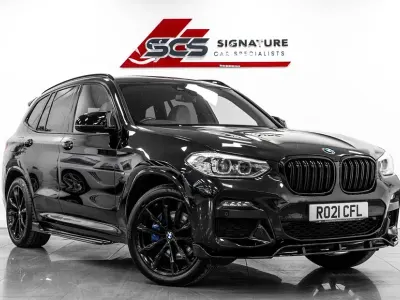 Used BMW X3 M Sport 184 HP (135 kW) 2021 Black SUV