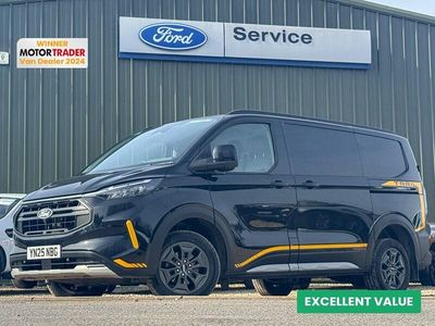 Used Ford Transit Custom 136 HP (100 kW) 2025 Black Van