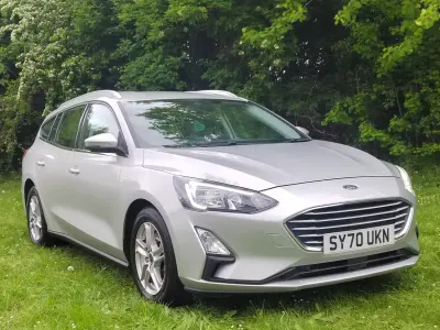 Used Ford Focus Zetec 123 HP (90 kW) 2020 Silver Estate