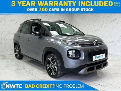 Usado Citroën C3 Aircross Flair 130 HP (95 kW) 2019 Cinzento SUV