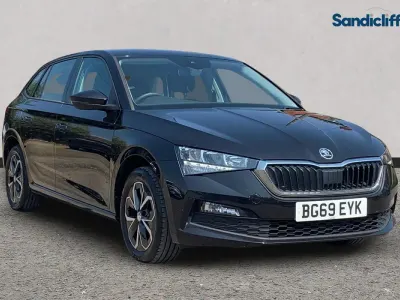 Used Skoda Scala SE 116 HP (85 kW) 2020 Black Hatchback