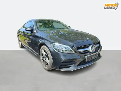 Used Mercedes C200 AMG line 184 HP (135 kW) 2019 Black Coupe
