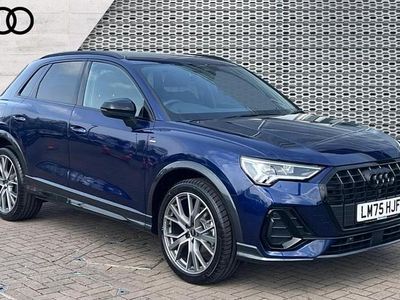 New Audi Q3 Black Edition 150 HP (110 kW) 2025 Blue SUV
