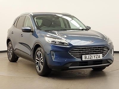 Used Ford Kuga Titanium 120 HP (88 kW) 2021 Blue SUV
