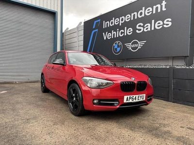 Used BMW 116 Sport Line 2014 Red Hatchback