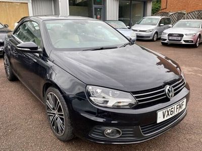 used VW Eos 2.0 EXCLUSIVE TDI BLUEMOTION TECHNOLOGY 2d 139 BHP ONE OWNER , SERVICE HISTORY .
