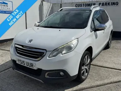 Used Peugeot 2008 S 120 HP (88 kW) 2015 White SUV