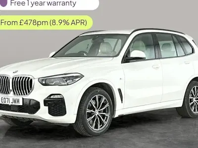 Used BMW X5 M Sport 286 HP (210 kW) 2021 White SUV