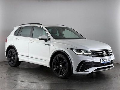 Used VW Tiguan R-line 150 HP (110 kW) 2022 White SUV