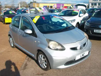 Used Toyota Aygo Platinum 67 HP (49 kW) 2008 Silver Hatchback