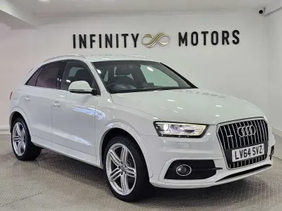 Used Audi Q3 S-line plus 177 HP (130 kW) 2014 White SUV