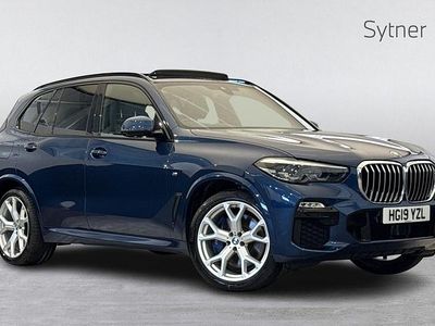 Used BMW X5 M Sport 261 HP (191 kW) 2019 Blue SUV