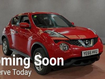 Used Nissan Juke Visia 94 HP (69 kW) 2016 Red SUV