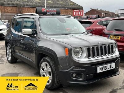 Used Jeep Renegade Limited 140 HP (102 kW) 2016 Grey SUV