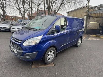 Blue Used 2015 Ford Transit Custom Limited Van | £6,495