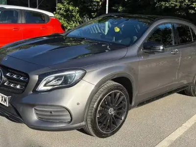 Used Mercedes GLA220 AMG line 177 HP (130 kW) 2018 Grey SUV