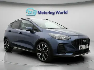 Used Ford Fiesta Active X 125 HP (91 kW) 2023 Blue Hatchback