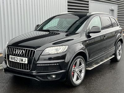 Begagnad Audi Q7 S-line plus 2013 Svart SUV