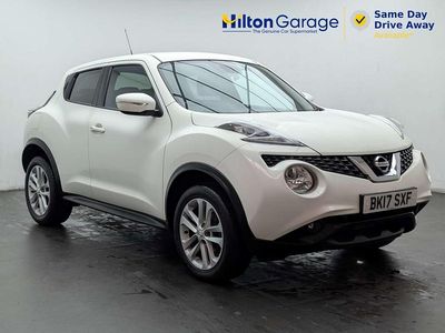 Used Nissan Juke N-Connecta 115 HP (84 kW) 2017 White SUV