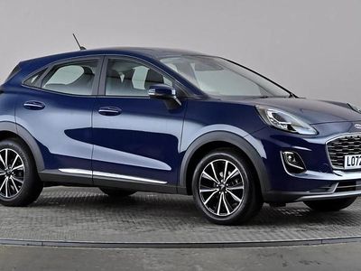 Used Ford Puma Titanium 155 HP (114 kW) 2023 Blue SUV