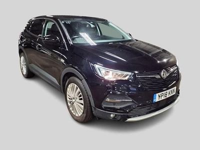 Used Vauxhall Grandland X Sport 120 HP (88 kW) 2018 Black SUV