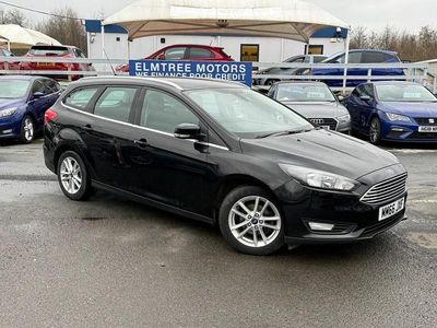 Begagnad Ford Focus Zetec 120 HK (88 kW) 2016 Svart Kombi