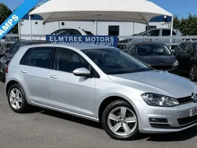 Used VW Golf VII Edition 110 HP (80 kW) 2015 Silver Hatchback
