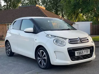 Used Citroën C1 Flair 82 HP (60 kW) 2015 White Hatchback