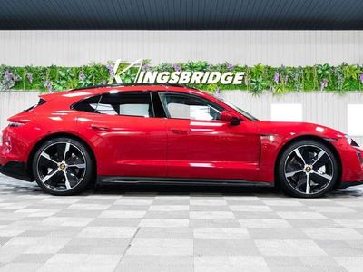 Used Porsche Taycan Performance Package 500 kW (680 HP) 2024 Red Sedan