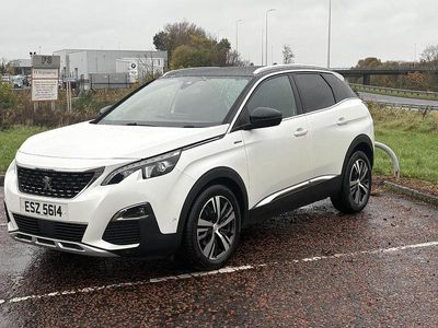 White Used 2020 Peugeot 3008 GT-line SUV | £15,650 (A bit pricey)