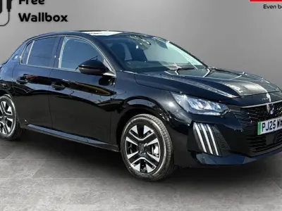 Used Peugeot e-208 Allure 100 kW (136 HP) 2025 Black Hatchback