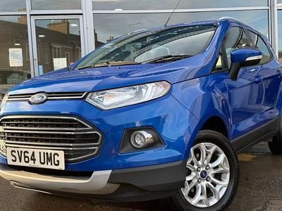 Blue Used 2014 Ford Ecosport Titanium SUV | £4,750 (Fair price)